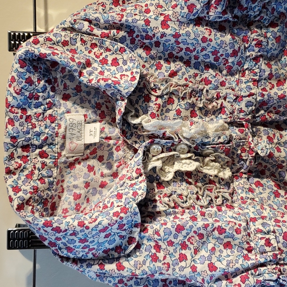 Western style floral tunic